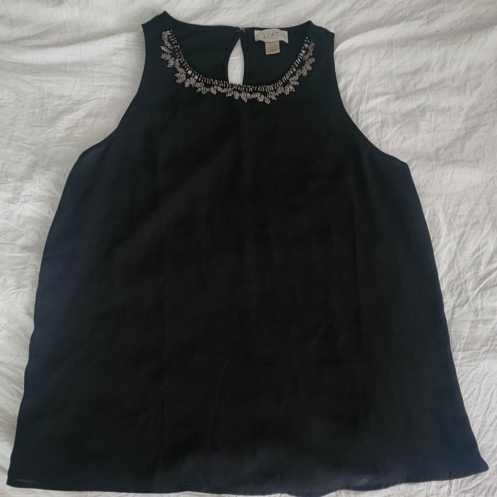 Loft beaded top